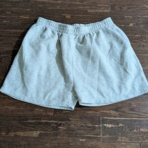 PrettyLittleThing Sweat Shorts Light Heather Gray